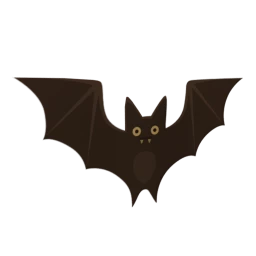 Cosmos Playful Bat Sticker