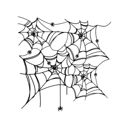 Spider Web Wall Sticker