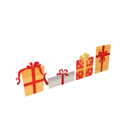 Present Parade Sticker