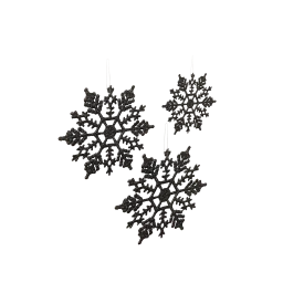 Snowflake Silhouette Sticker