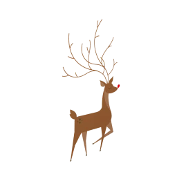 Festive Reindeer Sticket