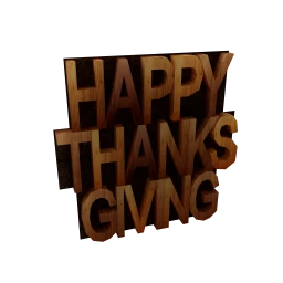 Happy Thanksgiving Decoration