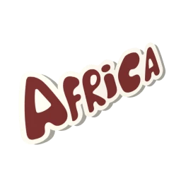Africa Sticker