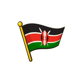 Flag of Kenya Sticker