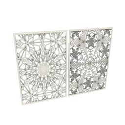 Snowflake Wall Art (Double)