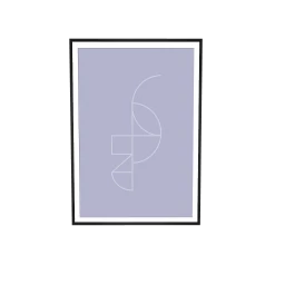 Loft Pastel Geometric Print (Lilac)