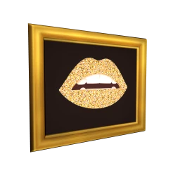 Airball Dripping Gold Wall Art