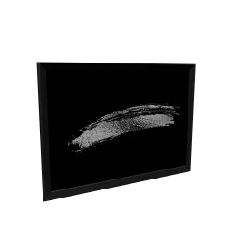 Paragon Silver Brush Wall Art