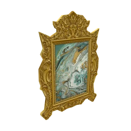 Reign Ocean Gold Wall Art