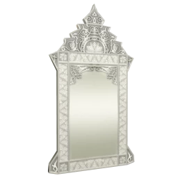 Riad Casablanca Silver Mirror 