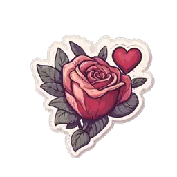 Luxe Floral Crush Sticker