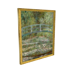 Bridge over a Pond of Water Lilies by Claude Monet