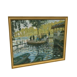 La Grenouillère by Claude Monet