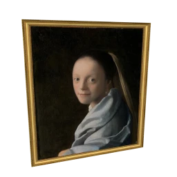 Study of a Young Woman by Johannes Vermeer