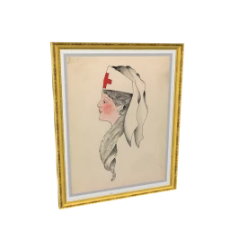 Tattoo Design of an Army Nurse by Clark Sellers