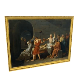 The Death of Socrates by Jacques Louis David