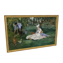 The Monet Family by Édouard Manet