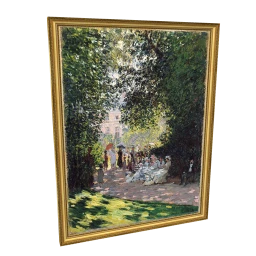 The Parc Monceau by Claude Monet