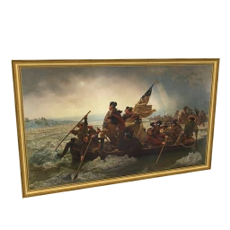 Washington Crossing the Delaware by Emanuel Leutze