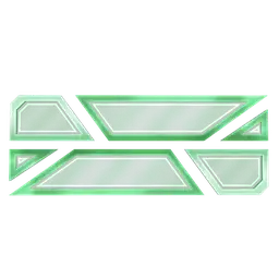 Mod Colourblock Wall Art - Green