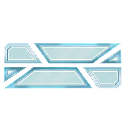 Mod Colourblock Wall Art - Blue