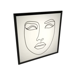 Mod Line Wall Art - Attention