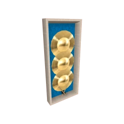 Mod Golden Decorative Cymbals