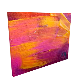 Rio Rosa Orange Wall Art