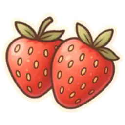 Mod Swirlie's Diner Strawberry Sticker
