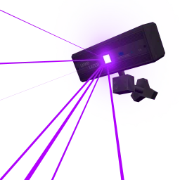 Party Laser Wall Light - Exotic Purple