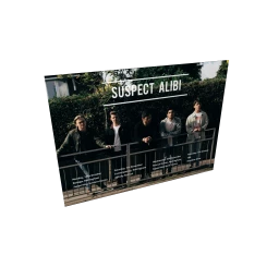 Suspect Alibi Gig Poster