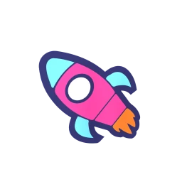 Rocket Sticker