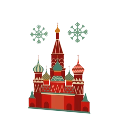 Saint Basil's Cathedral Wall Sticker