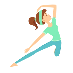 Yoga Stretch Sticker