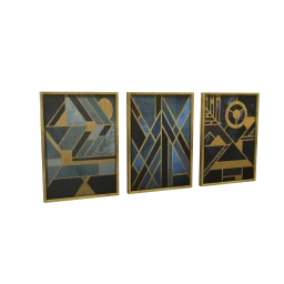 Luxe Into The Future Wall Art