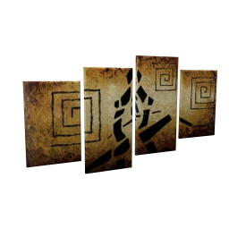 Luxe New Meets Old Wall Art