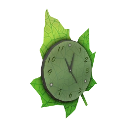 Ivy Leaf Wall Clock