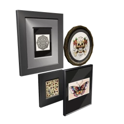 Tattoo Studio Wall Art - Tebori