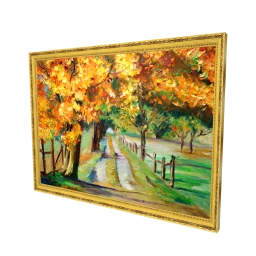 Autumn Day  Oil Painting 