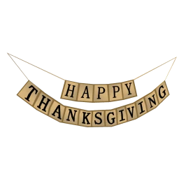 Happy Thanksgiving Bunting