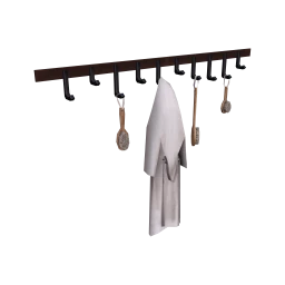 they. Sauna Robe Hooks
