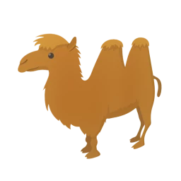 Cute Camel Sticker