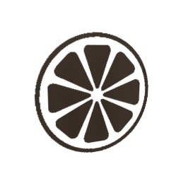 Orange Slice Sticker