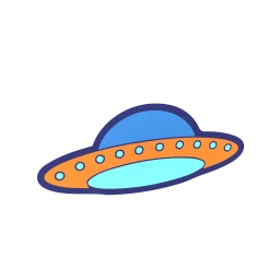 UFO Sticker