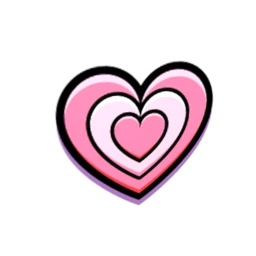 Layered Heart Emoji Sticker