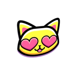 Cute Cat Emoji Sticker