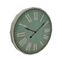 Coastal High Clouds Wall Clock