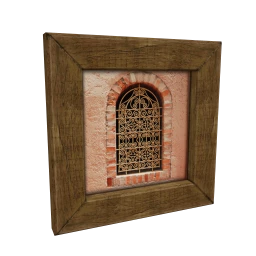 Indian Ocean Ornate Window Decoration