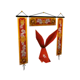 Wanderlust Origami Rabbit Wall Decoration