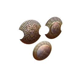 Wanderlust Peltast Shield Wall Decoration